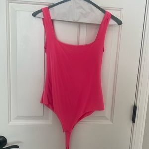 Pink bodysuit